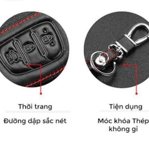 Bao Da Chìa Khóa Ô Tô Toyota Vios Camry, Fortuner, hilux 3 nút hoặc 4 nút