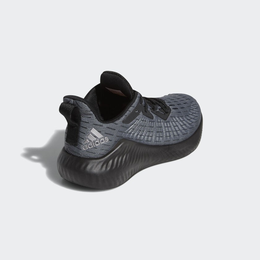 (Giày Adidas chính hãng) Giày Adidas Alphabounce+ J “Black Grey” Nữ