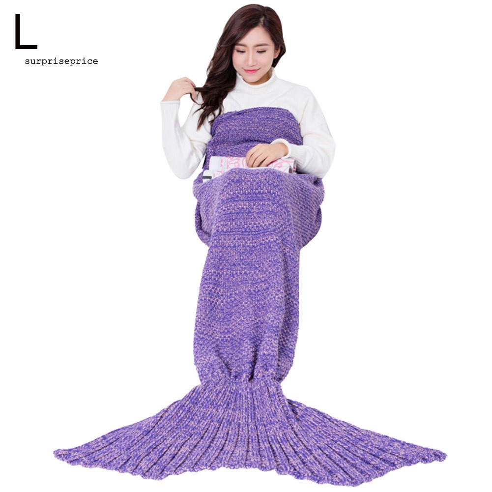 Chăn Len Đuôi Nàng Tiên Cá Xinh Xắn