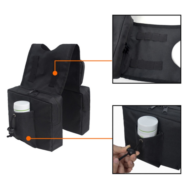 Sun ATV Túi Đựng Đồ Cỡ Lớn 2 Dây Kéo Gắn Yên Xe Máy UTV Snowmobile