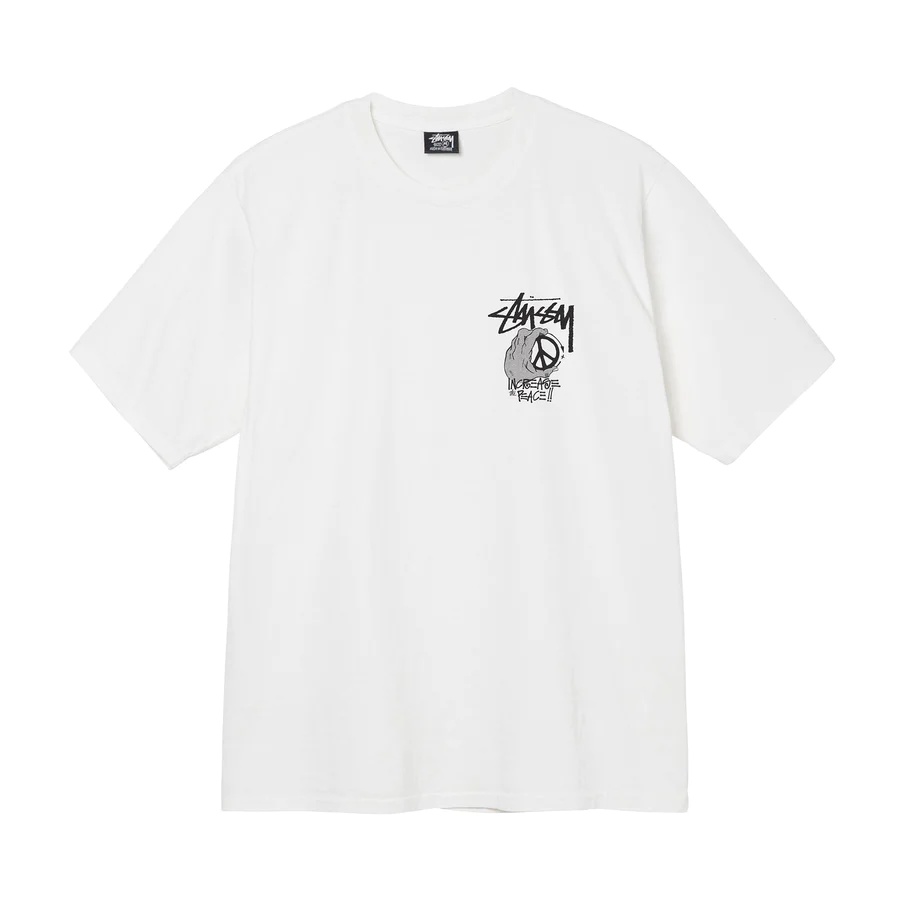 ÁO THUN STUSSY PEACE HAND PIGMENT DYED