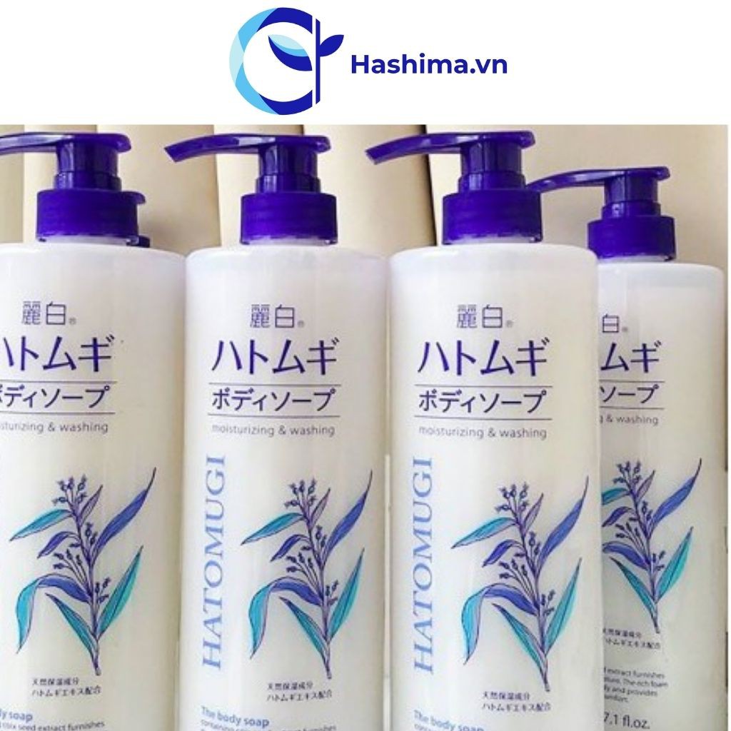 Sữa tắm trắng da 💕𝑭𝑹𝑬𝑬𝑺𝑯𝑰𝑷💕 Sữa tắm trắng da Hatomugi 800ml - Dưỡng da sáng khoẻ và mềm mịn | BigBuy360 - bigbuy360.vn