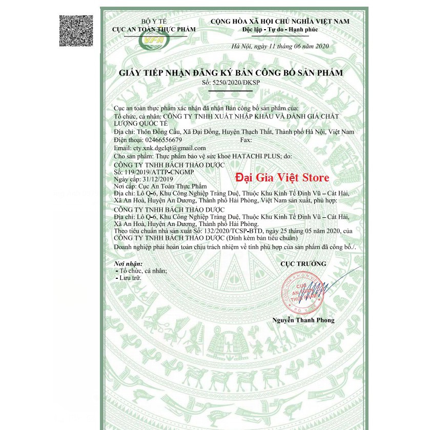 HATACHI PLUS - Hỗ Trợ Ngăn Ngừa Tóc Bạc, Giảm Gãy Rụng Và Bổ Máu | BigBuy360 - bigbuy360.vn