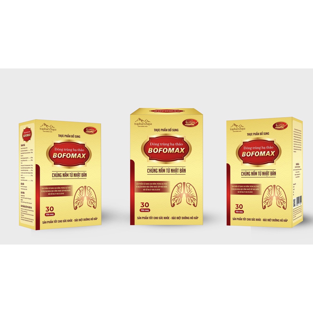 Combo 5 sản phẩm Đông Trùng Hạ Thảo tăng cường đề kháng, phòng chống mùa covid