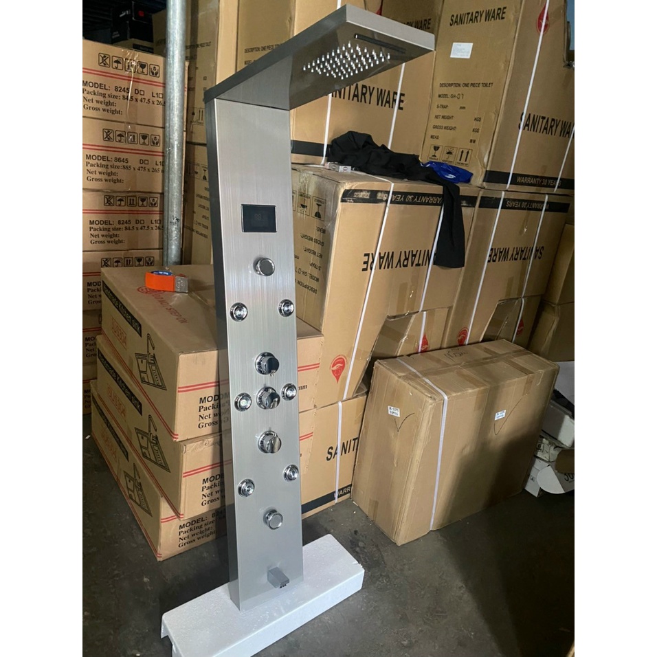 Sen cây thuyền massage hiển thị nhiệt độ inox cao cấp