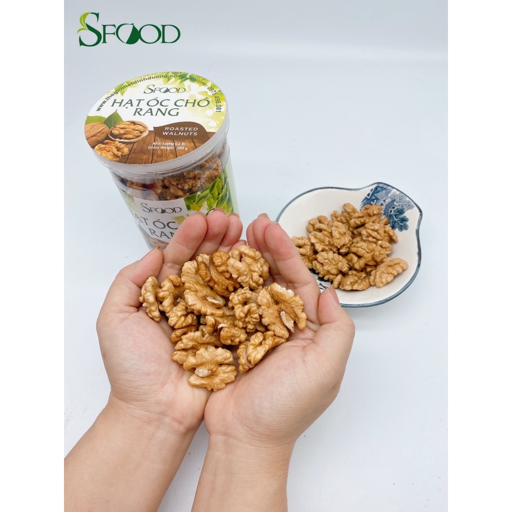Hạt óc chó tách vỏ Sfood, hạt óc chó Mỹ