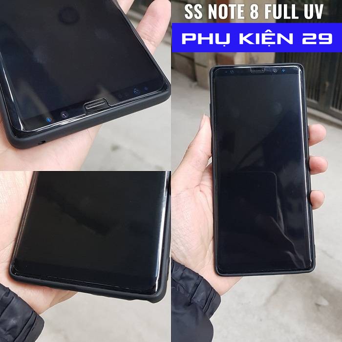 Kính cường lực FULL màn FULL keo UV Glass Pro+ 9H