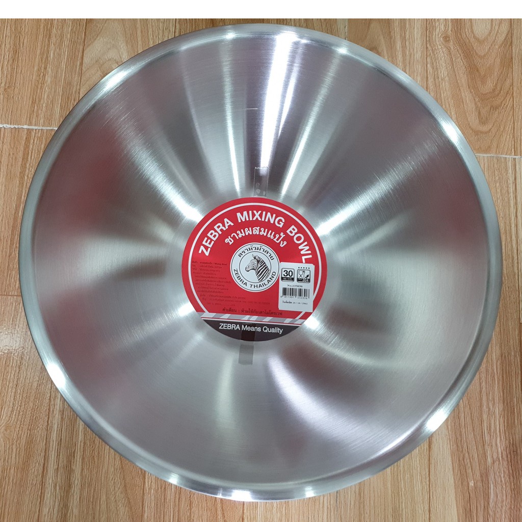 Bộ thau inox 304 ZEBRA - 135027 - 135024 - 135021 - 135018 - HÀNG CHÍNH HÃNG