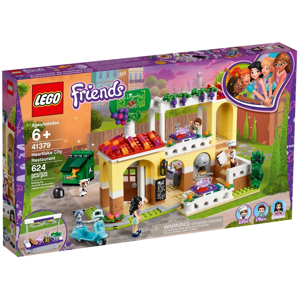 Lego friends 41379 - Nhà hàng thành phố Heartlake