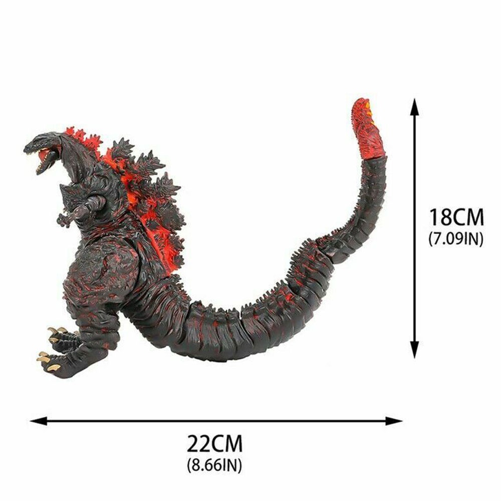 2016 Shin Red Godzilla Head To Tail 7“ NECA Movie Action Figure Model Toys