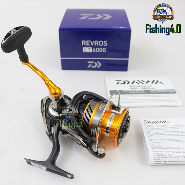 Máy Câu Cá Daiwa Revros LT 1000 2500 3000 4000 5000 6000 Chính Hãng Daiwa