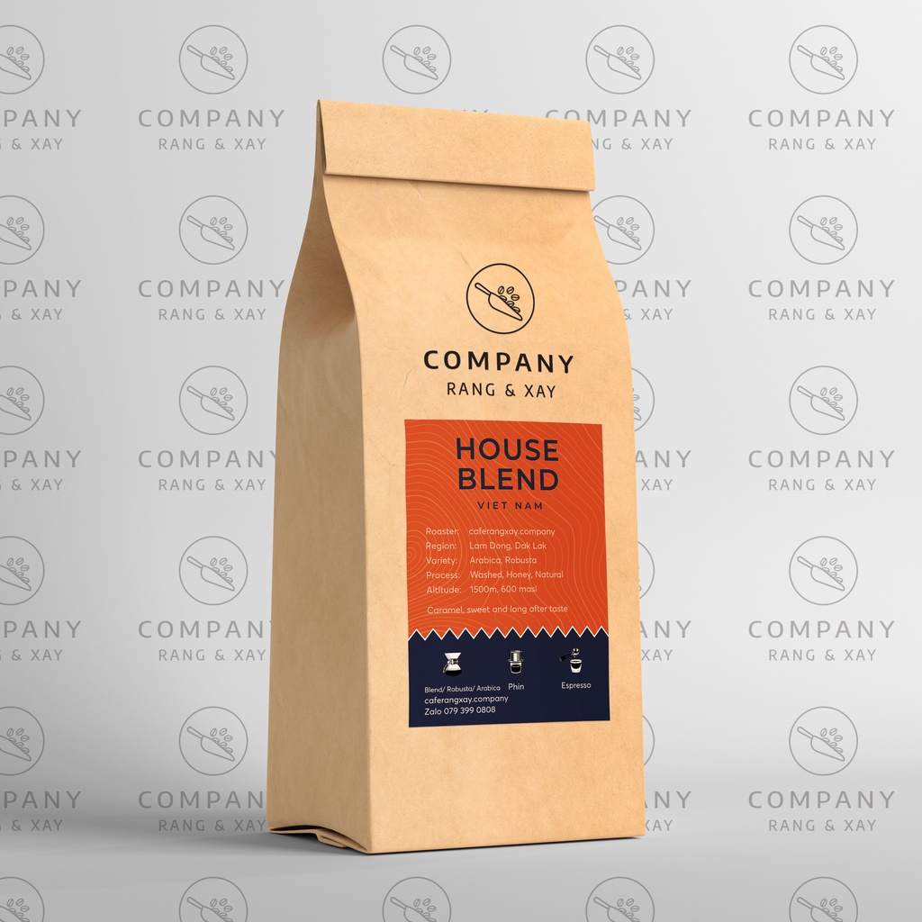 Cà phê Blend Honey Robusta và Arabica Cầu Đất Thượng hạng 500g- Rang Company | BigBuy360 - bigbuy360.vn