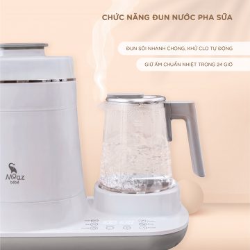 [Bảo hành 1 năm] Máy đun nước, tiệt trùng và sấy khô MOAZ BÉBÉ MB – 018