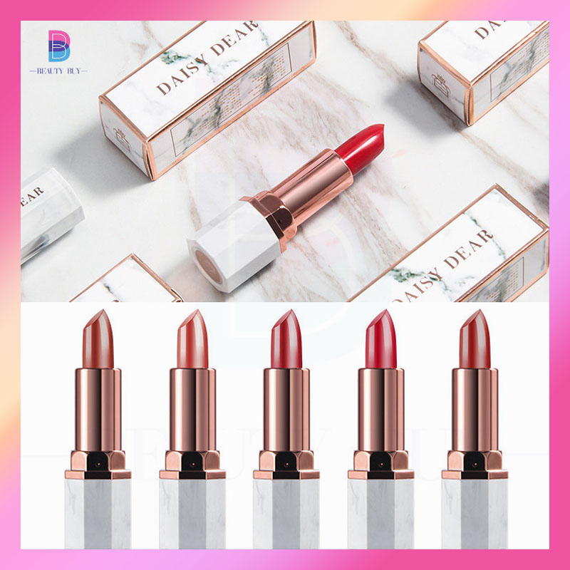 🍒Hot Promotion🍭 JEAN MISS Marble Lipstick Genuine Lipstick Set Lipgloss Set Lipstick Make Up Set Lip Makeup Moisturizer Moisture Little White Jade Lipstick Moisten Moisturizing Don'T Touch The Cup Velvet Lipstick 6071