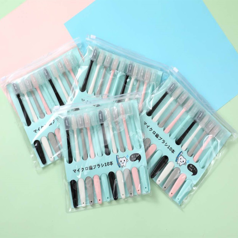 SÉT 10 BÀN CHẢI NHẬT BẢN