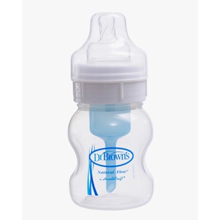 BÌNH SỮA DR.BROWN 120ML CỔ RỘNG NHỰA PP