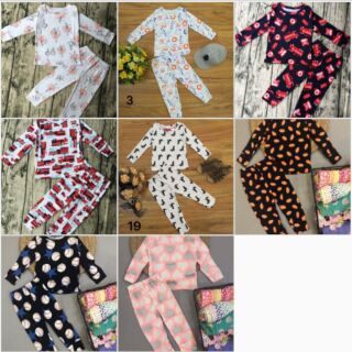 Combo 3 bộ carter tay dài cho bé trai, gái