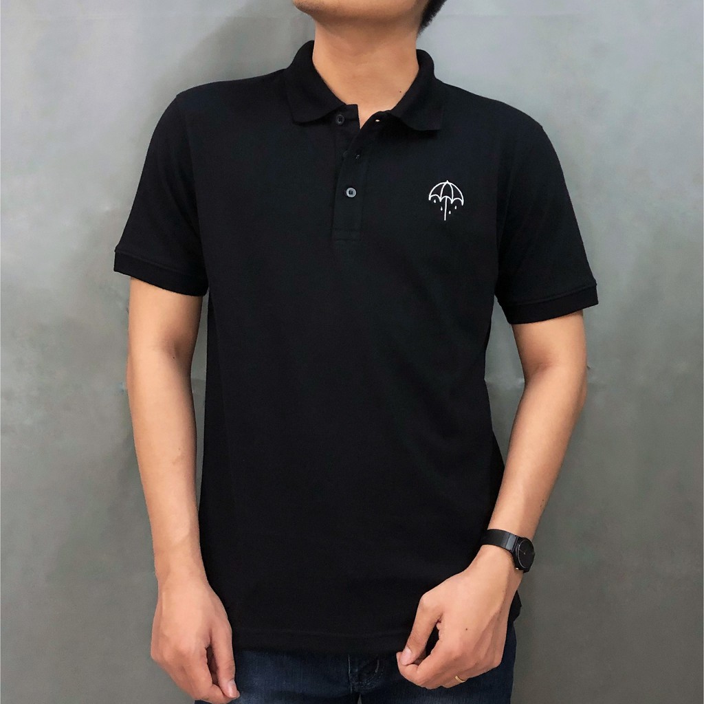 Áo thun POLO Unisex Cá sấu 4 chiều - Thêu Cái Ô | BigBuy360 - bigbuy360.vn