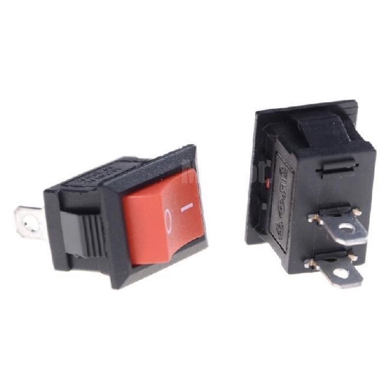 Công Tắc Bập Bênh KCD1-101 250v 6a 15x21mm