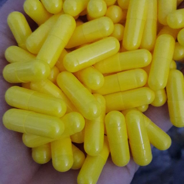 1000 vỏ nang rỗng, viên con nhộng trống, vỏ viên nang vô bột thuốc size 0