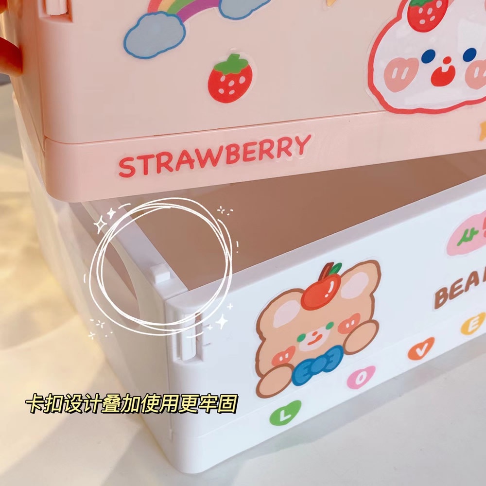 Giỏ đựng đồ có thể gấp gọn để bàn tiện lợi