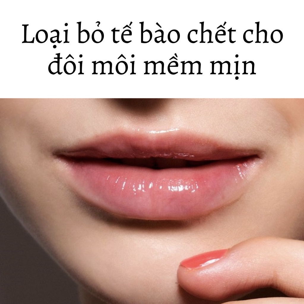 Tẩy tế bào chết môi Beauty Treats Lip Scrub dưỡng môi hồng hào 10g TBC03