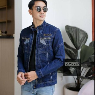 Áo Khoác Jeans Nam Thời Trang