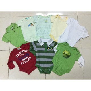 Combo 13 cái bodysuit bé trai