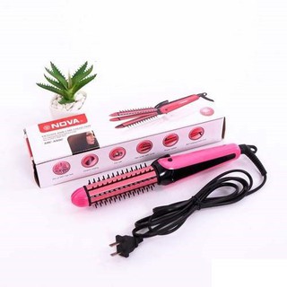 Máy Làm Tóc 3IN1 (Uốn(ép), Duỗi, Bấm)  NOVA máy Gai 8890