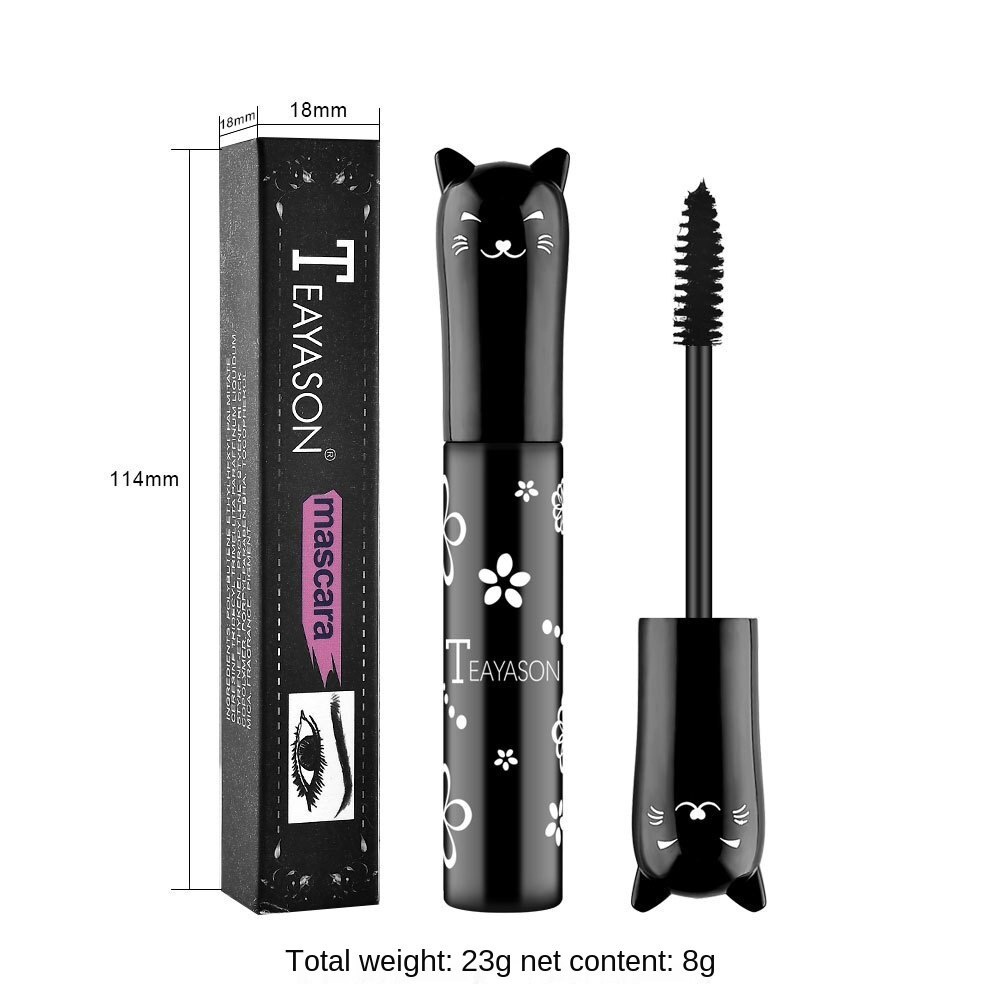 [Hàng mới về] Mascara chải cong và dày lông mi TEAYASON dạng lỏng nhiều màu sắc tùy chọn thời trang
