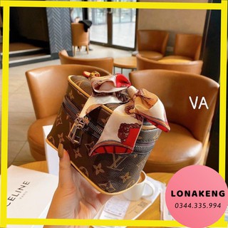Cốp vuông lv hộp mini- hộp đựng đồ trang điểm hót trend 2021 siêu hot hit
