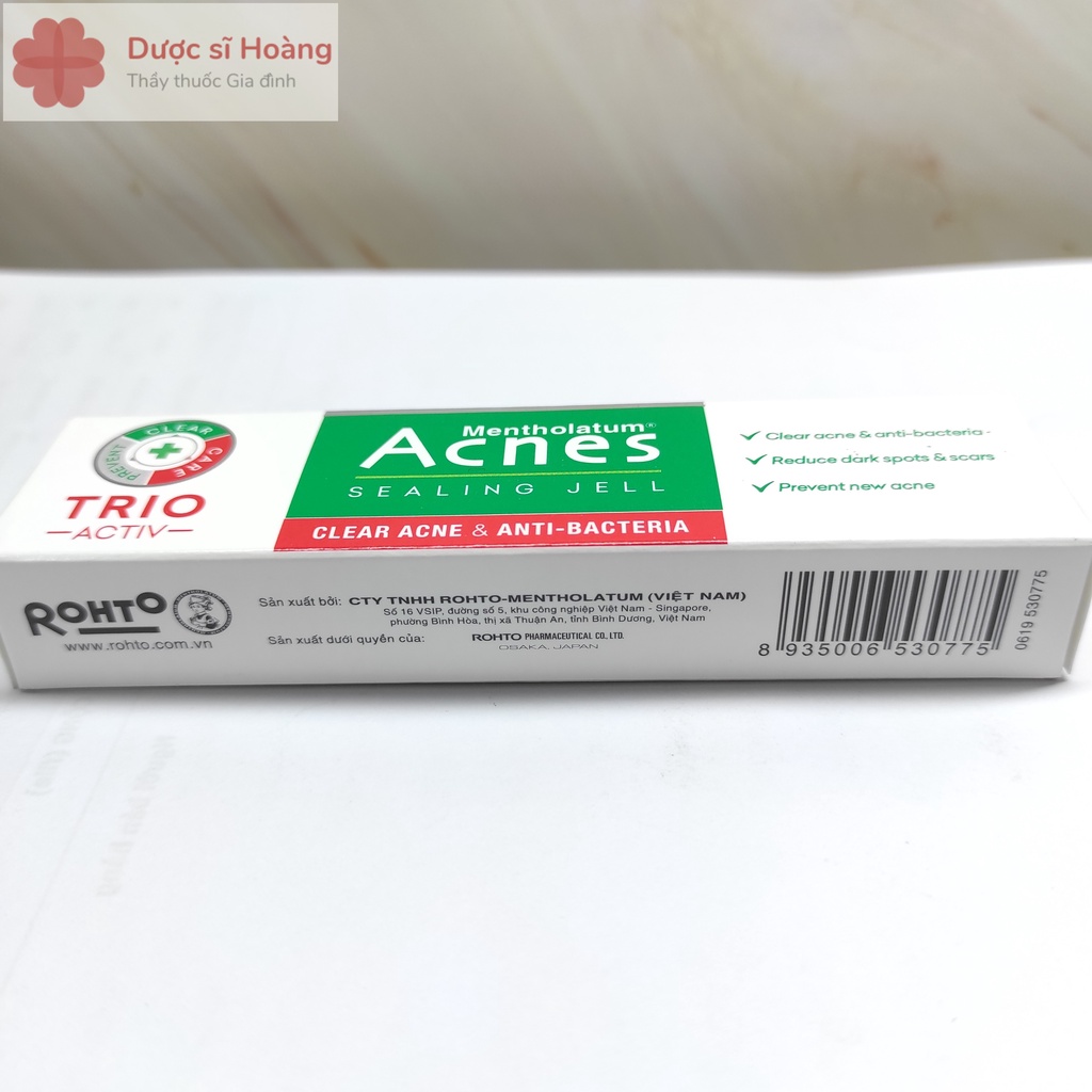 Gel Ngừa Mụn Kháng Khuẩn Acnes Sealing Jell 18g