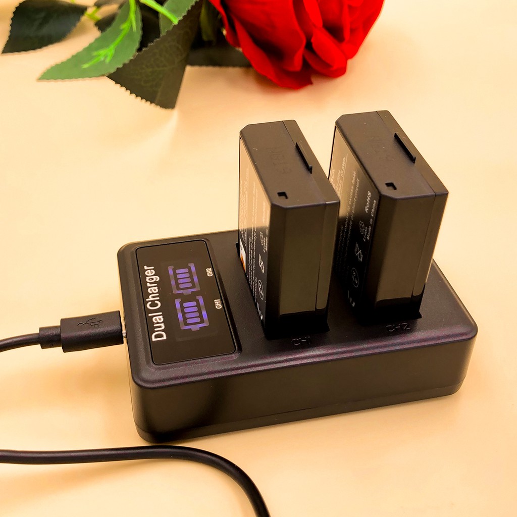 Sạc đôi pin Canon LP-E6 Dual Charger (Bảo hành 6 tháng)