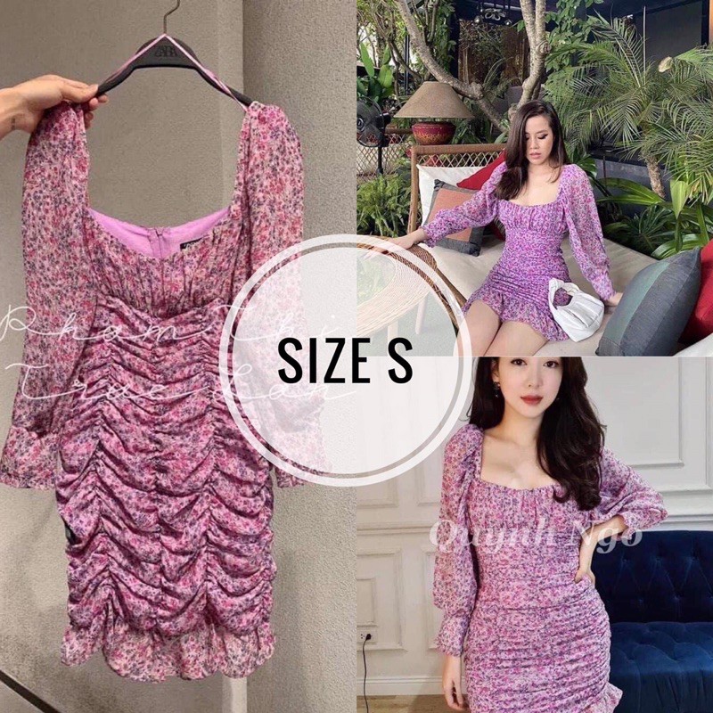 Váy hoa Zara Authentic