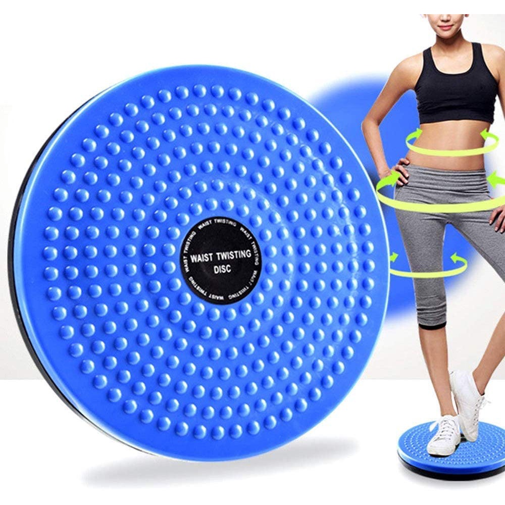 Đĩa xoay eo tập thể dục 360 độ bàn xoay tập cơ bụng eo thon giảm cân tại nhà phòng gym có hạt massage bàn chân cực tốt