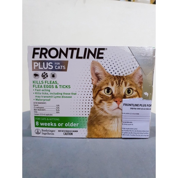 Nhỏ gáy cho mèo Frontline