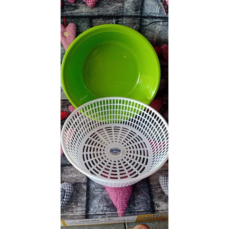 BỘ THAU RỔ NHỰA 3 TẤC (30cm) - HÀNG KHUYẾN MÃI CỦA SUNLIGHT