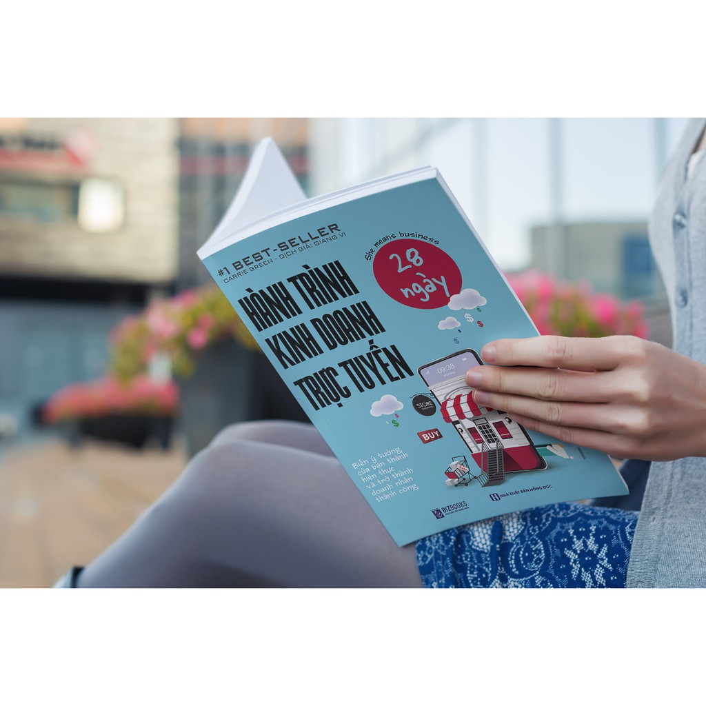 Sách - BIZBOOKS - Hành Trình Kinh Doanh Trực Tuyến 28 Ngày - 1 BEST SELLER | BigBuy360 - bigbuy360.vn