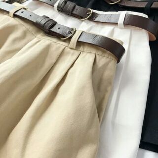 Quần soóc kèm dây lưng