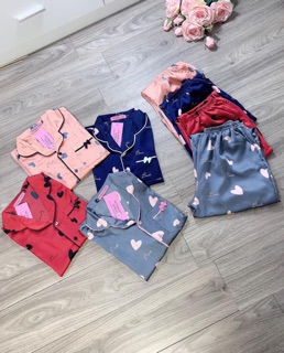 BỘ PIJAMA LUA ĐẸP  (NGUYỄN MAU
