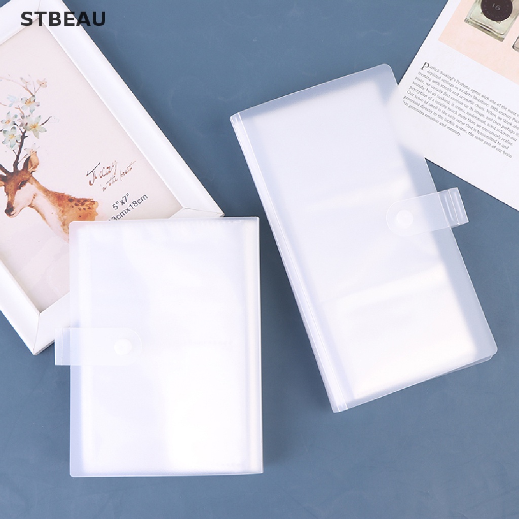 [Hàng mới về] Túi rỗng đựng nhãn dán móng gồm 80/168 ngăn có nút bấm tiện dụng