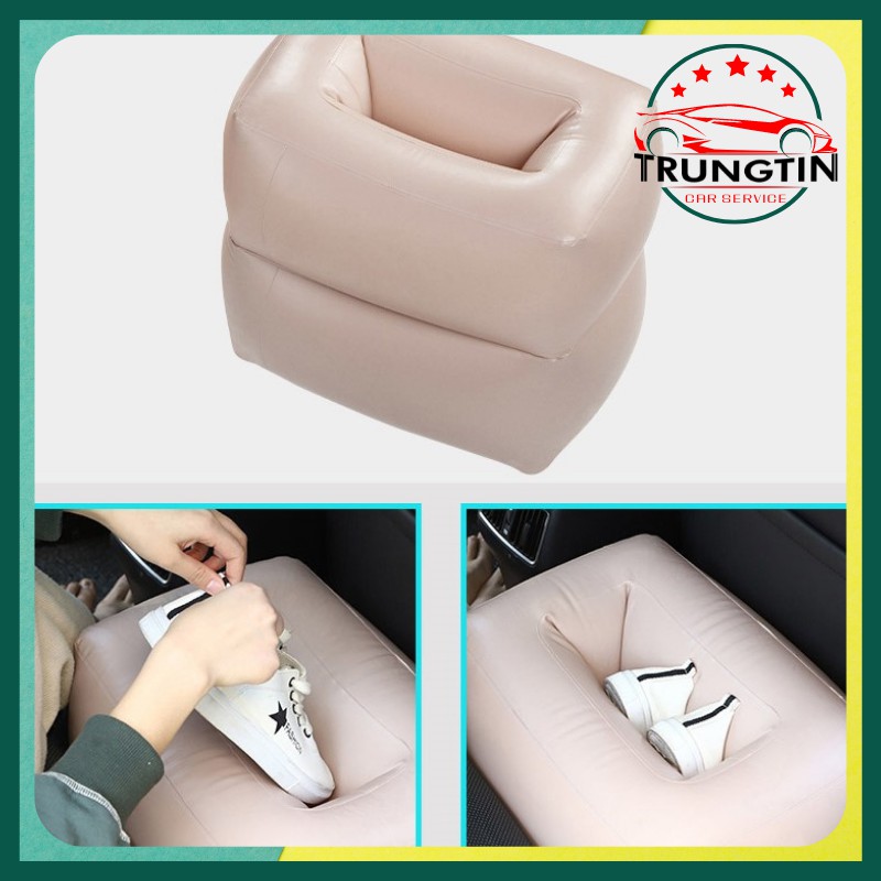 Đệm hơi ô tô nệm hơi xe ô tô xe hơi cao cấp tặng kèm bơm điện và 2 gối phù hợp cho xe 4 5 7 chỗ.