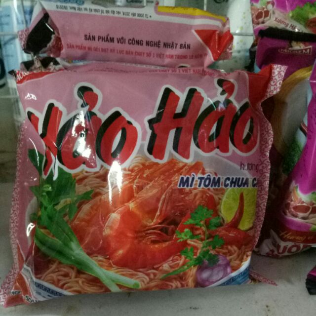 Món mì tôm chua cay Hảo Hảo 75g