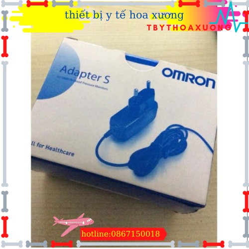 Bộ dây sạc Adapter Omron,Bộ đổi nguồn cắm điện chính hãng huyết áp Omron