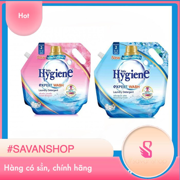 Nước Giặt Xả Quần Áo Hygiene 1800ml Thái Lan