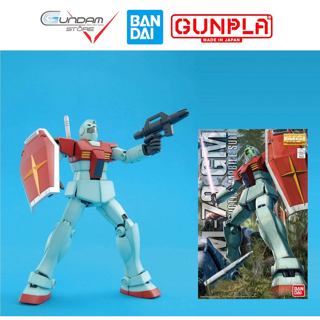 Mô Hình Gundam MG GM RGM-79 Ver 2.0 1/100 Bandai Master Grade Đồ Chơi Lắp Ráp Anime Nhật