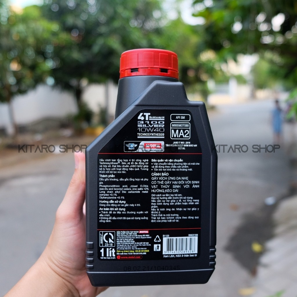 Nhớt Xe Máy Motul Silver 3100 10W40 1L