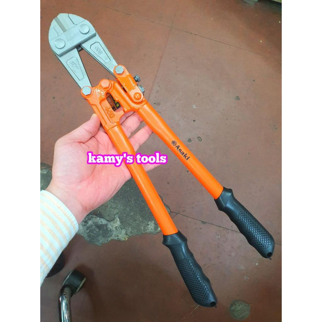 Kìm Cộng Lực Cắt Sắt Kẽm 14 Inch 350mm 18 Inch 450mm Asaki AK-0624 AK-0625