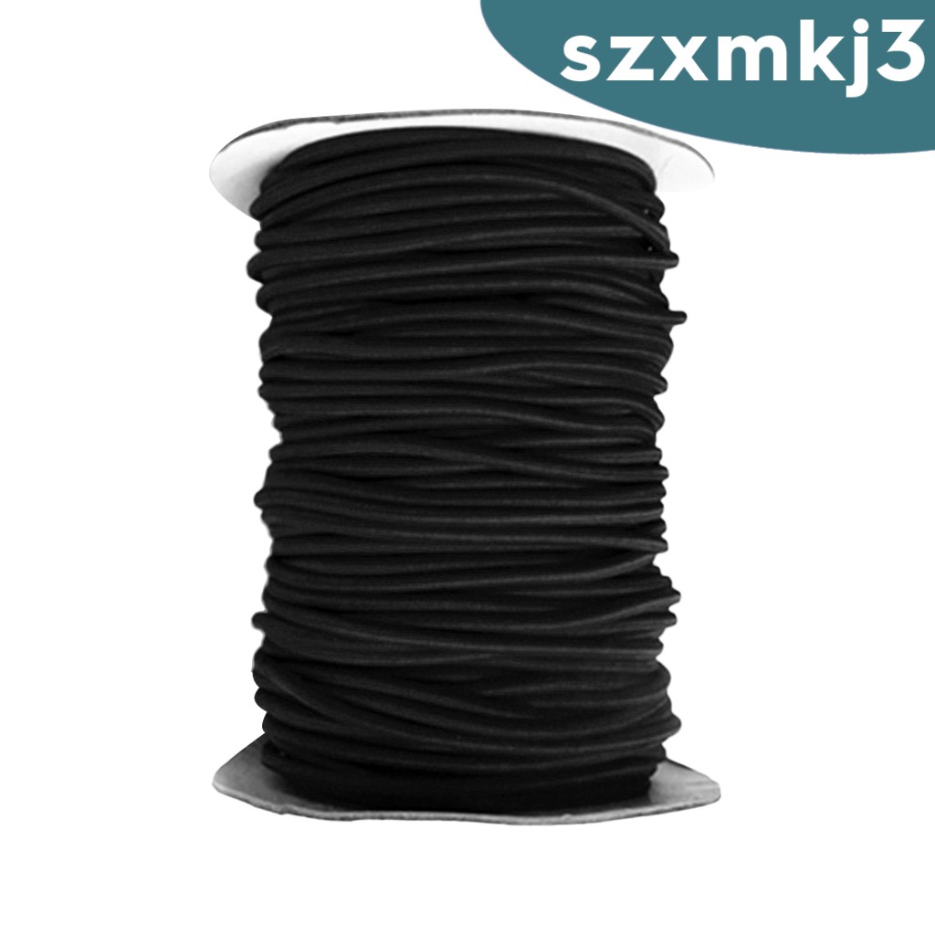 Cuộn Dây Bungee Đàn Hồi 4mm Szxmkj3 Màu Đen Dài 10m Chuyên Dụng Cho Tàu Thuyền