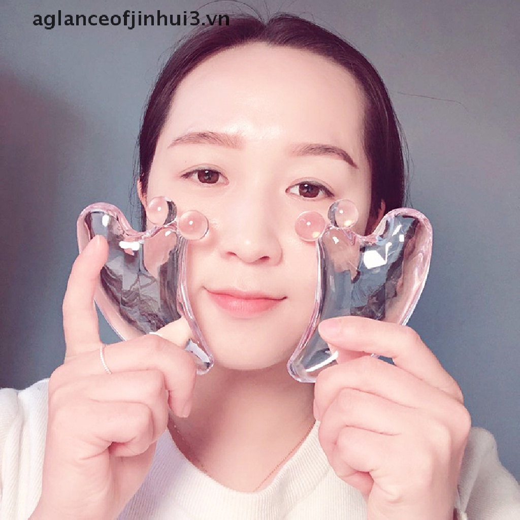 [Hàng mới về] Dụng cụ mát xa chăm sóc mắt Gua sha